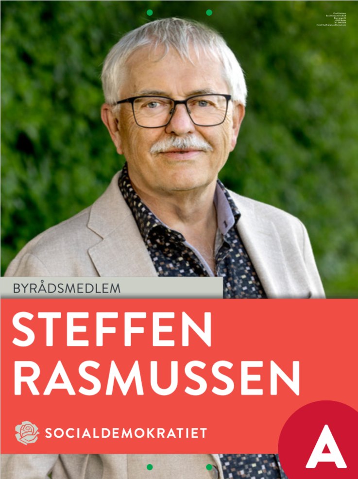 Steffen Rasmussen Nummer 7 på... - Socialdemokratiet Lolland | Facebook
