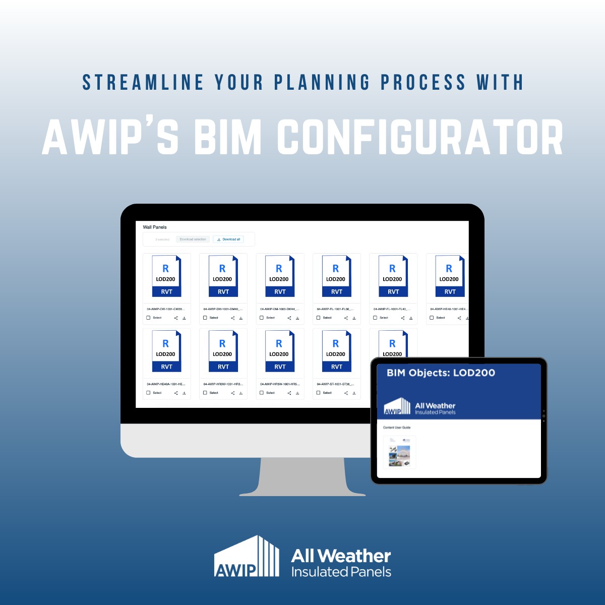 AWIP’s BIM Configurator... - All Weather Insulated Panels | Facebook