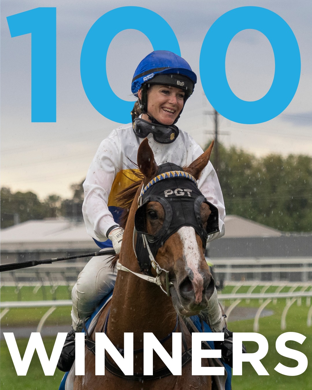 Racing - Congratulations, Caitlin Tootell, on your 100th winner today ...