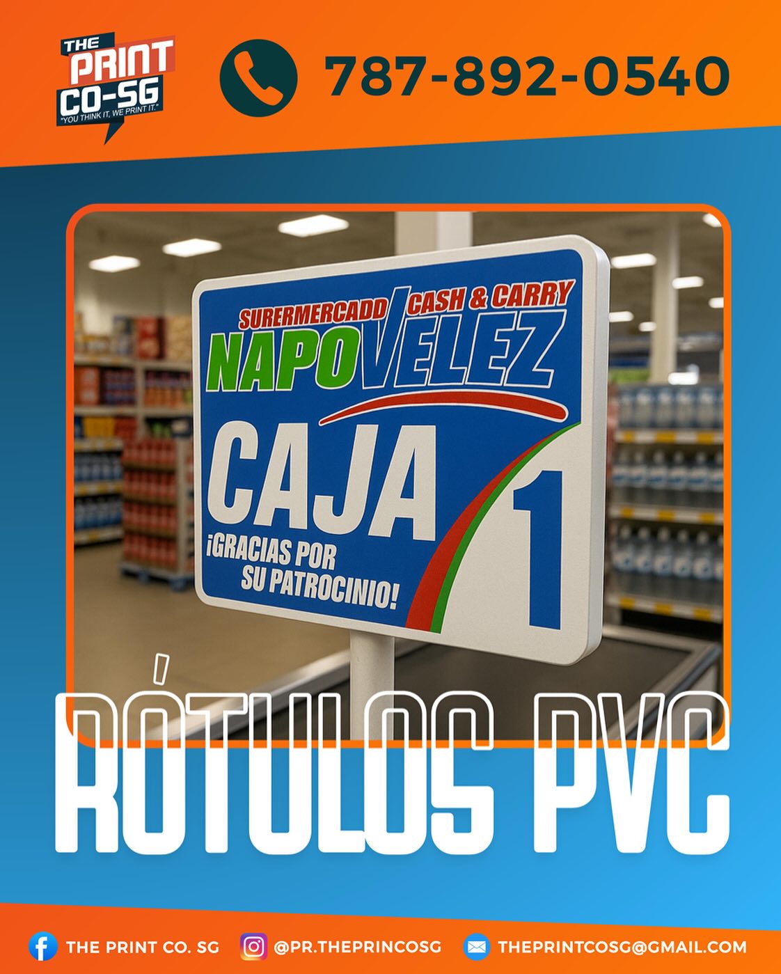 The Print - Rótulos de PVC personalizados que destacan tu marca 💡 Los ...