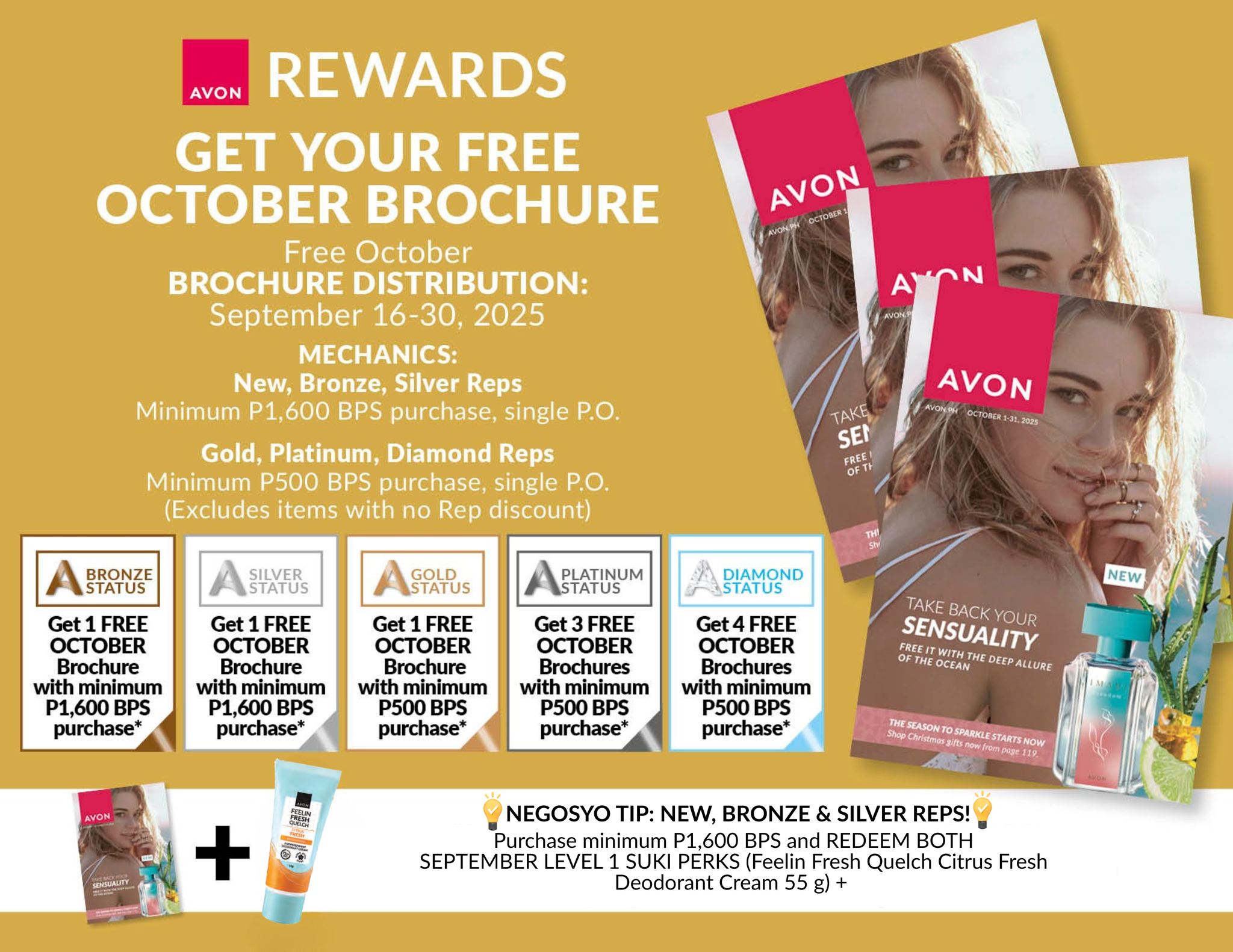 Avon Baguio - FREE October Brochure distribution and... | Facebook