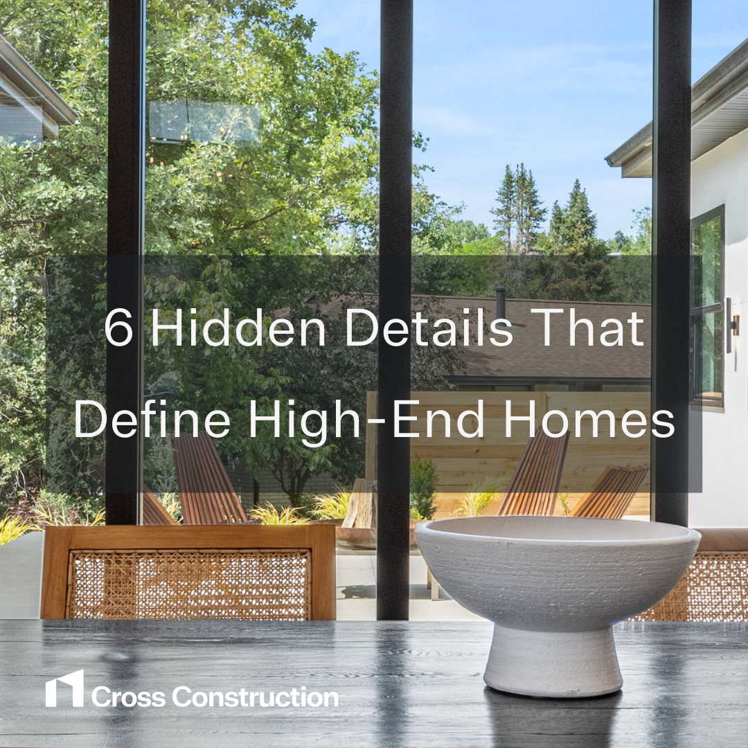 Image showcasing Cross - At Cross Construction, we build high-end homes with thoughtful ...