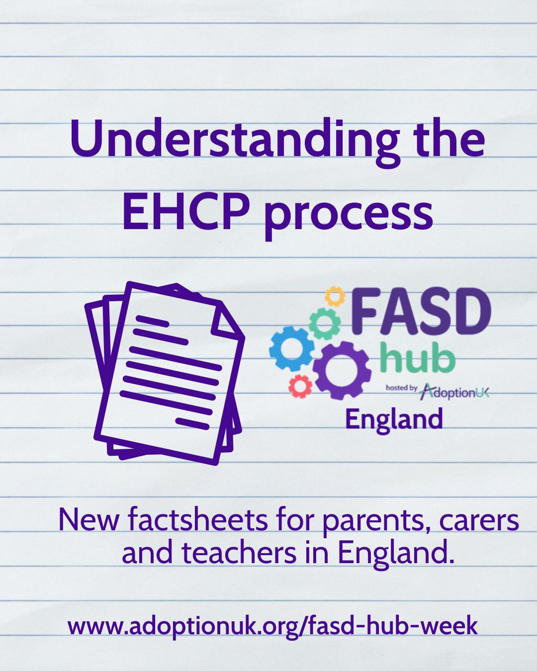 Adoption - New factsheets are now available to help parents, carers and ...