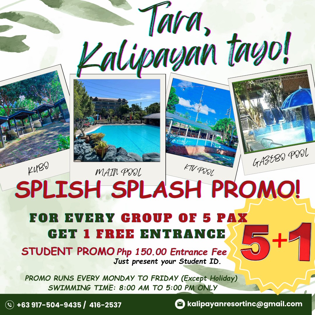 Splash into savings this season! Let's... - Kalipayan Resort | Facebook