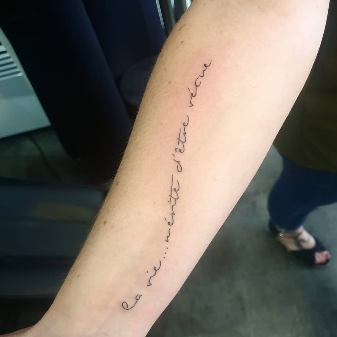 Belle Phrase En Portugais Pour Tatouage