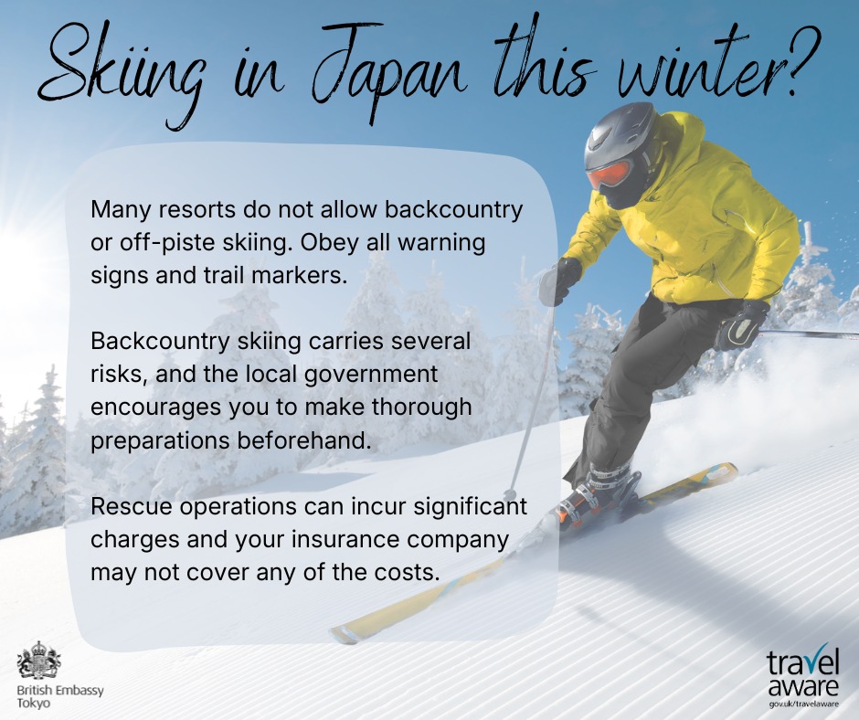 British - Skiing in Japan this year? Backcountry skiing carries its own ...