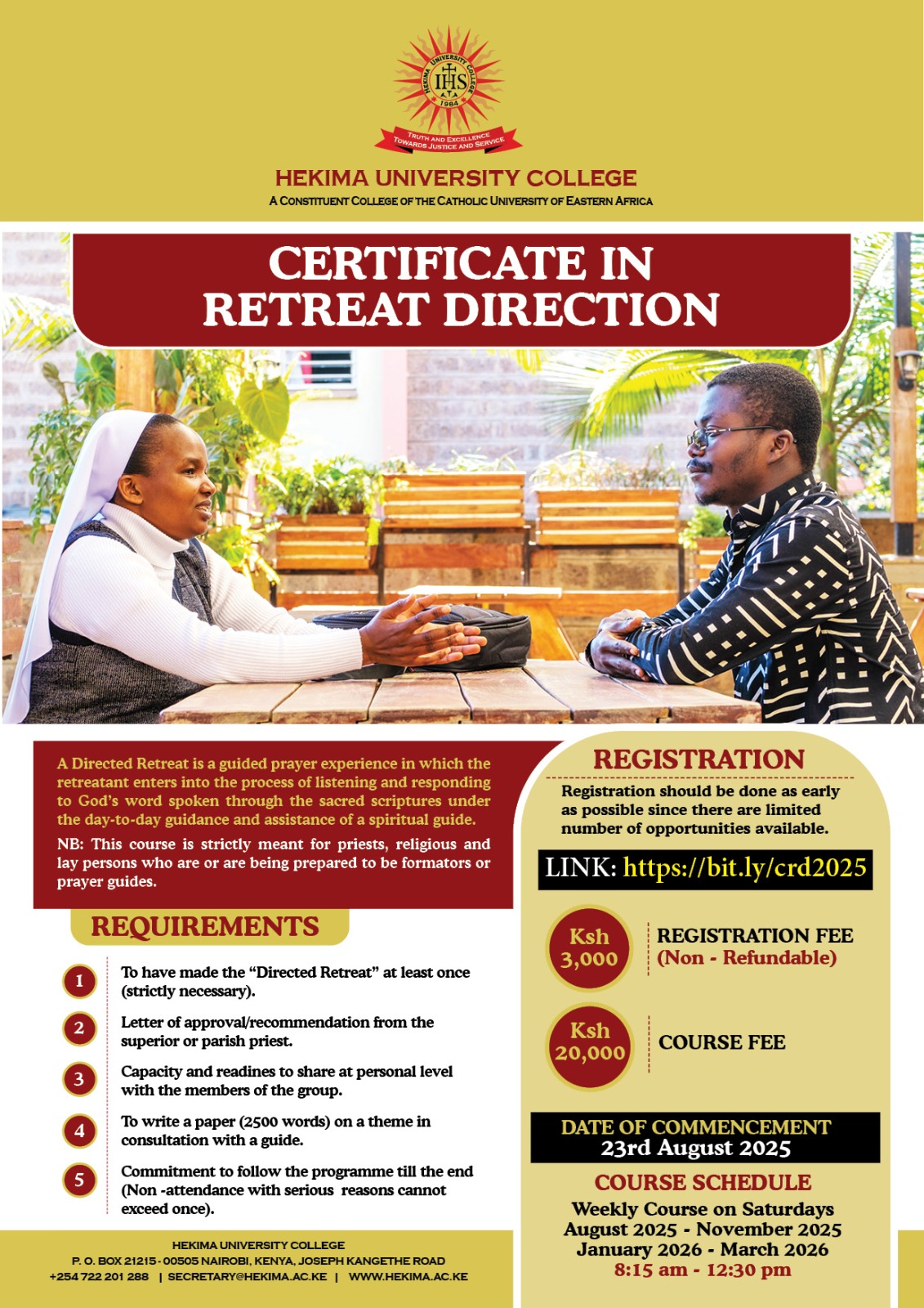 Hekima University College | Nairobi