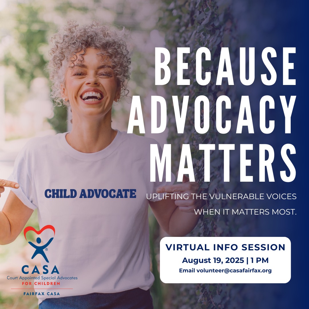 📢29... - Fairfax Court Appointed Special Advocates (CASA) | Facebook