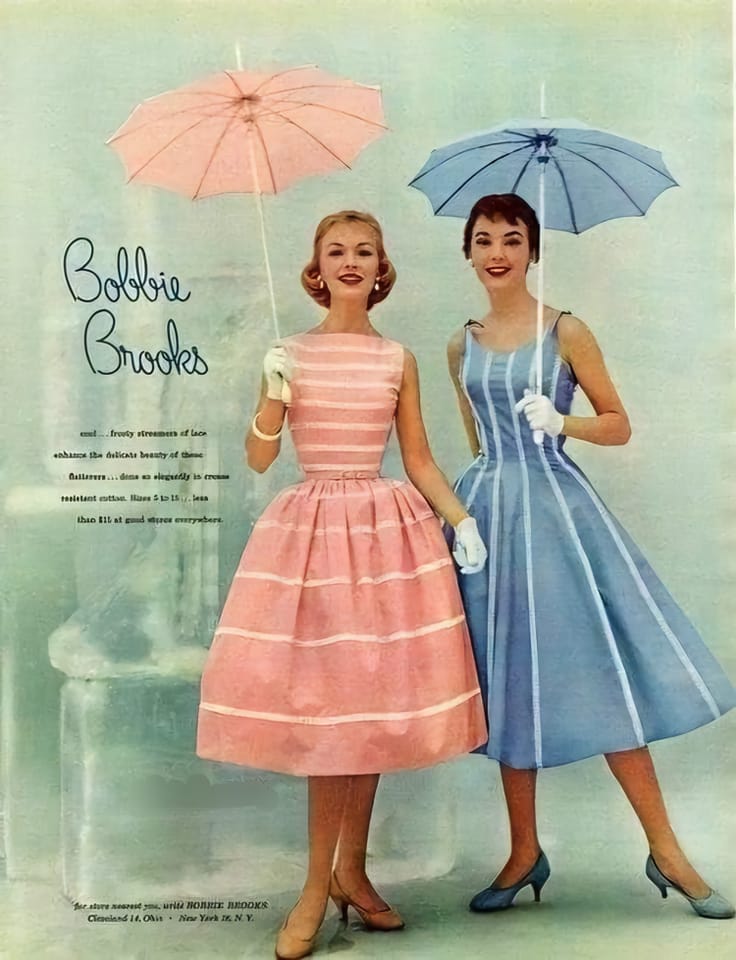bobbie brooks ladies dresses 1956 dresses. Have a favorite? high fashion women