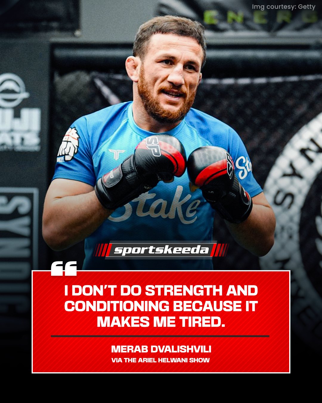 Sportskeeda - Is Merab trolling? 😂 #UFC320 #ufc323 #merabdvalishvili # ...