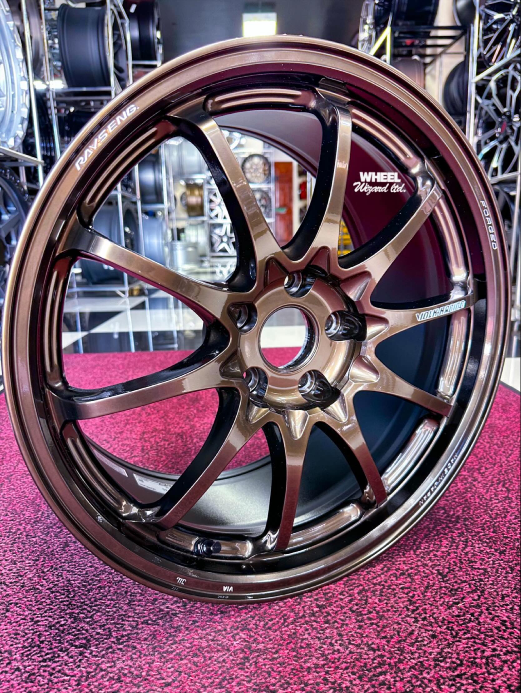 Hi RAYS VOLK RACING CE28N 10SPOKE DESIGN + BRIDGESTONE POTENZA RE 