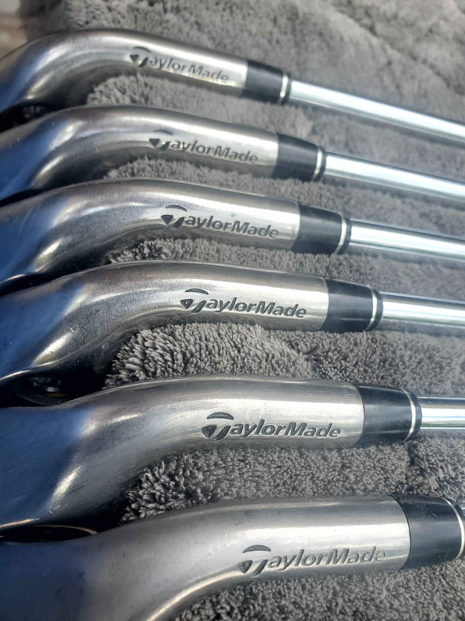 TAYLORMADE R7 DRAW IRON SET 5-PW TM T-STEP 90 STEEL REGULAR RIGHT ...