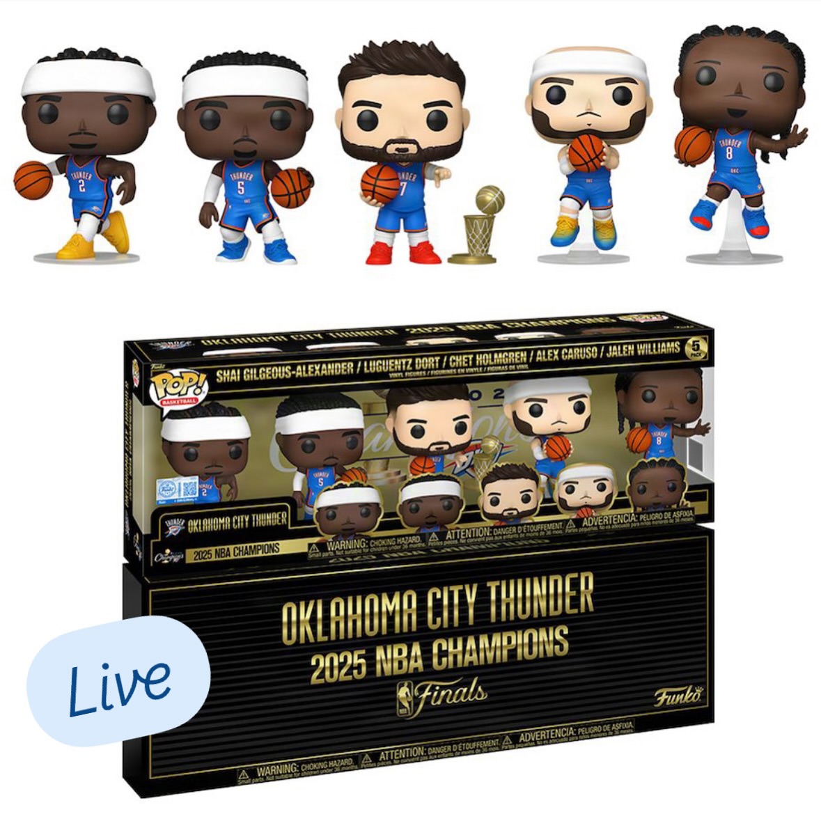 📭📦 Got in the 2025 NBA Champions Pop 5-pack! . #NBA #Basketball