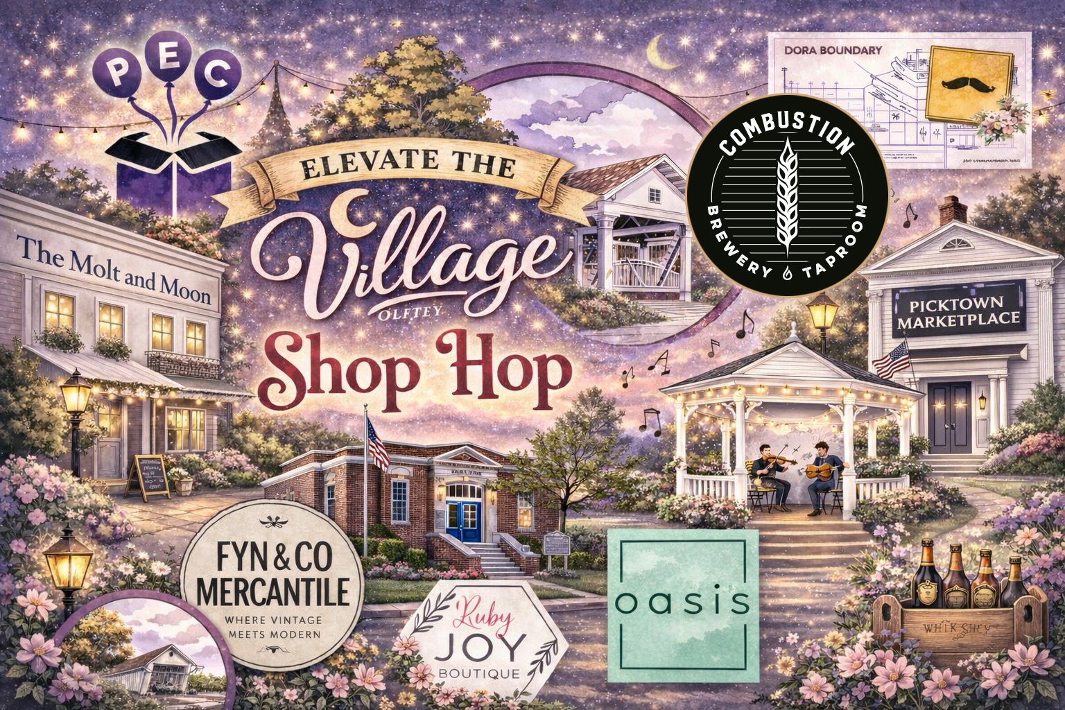 Elevate the Village - Spring Shop Hop