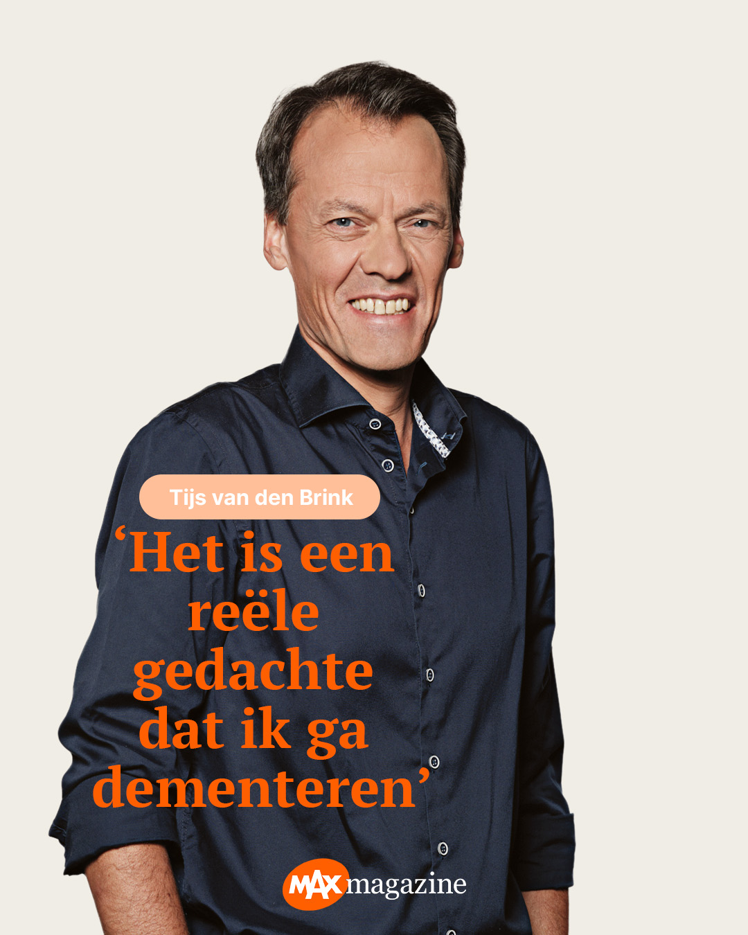 MAX - 🗨️ Heeft u het openhartige interview met EO-presentator Tijs van ...