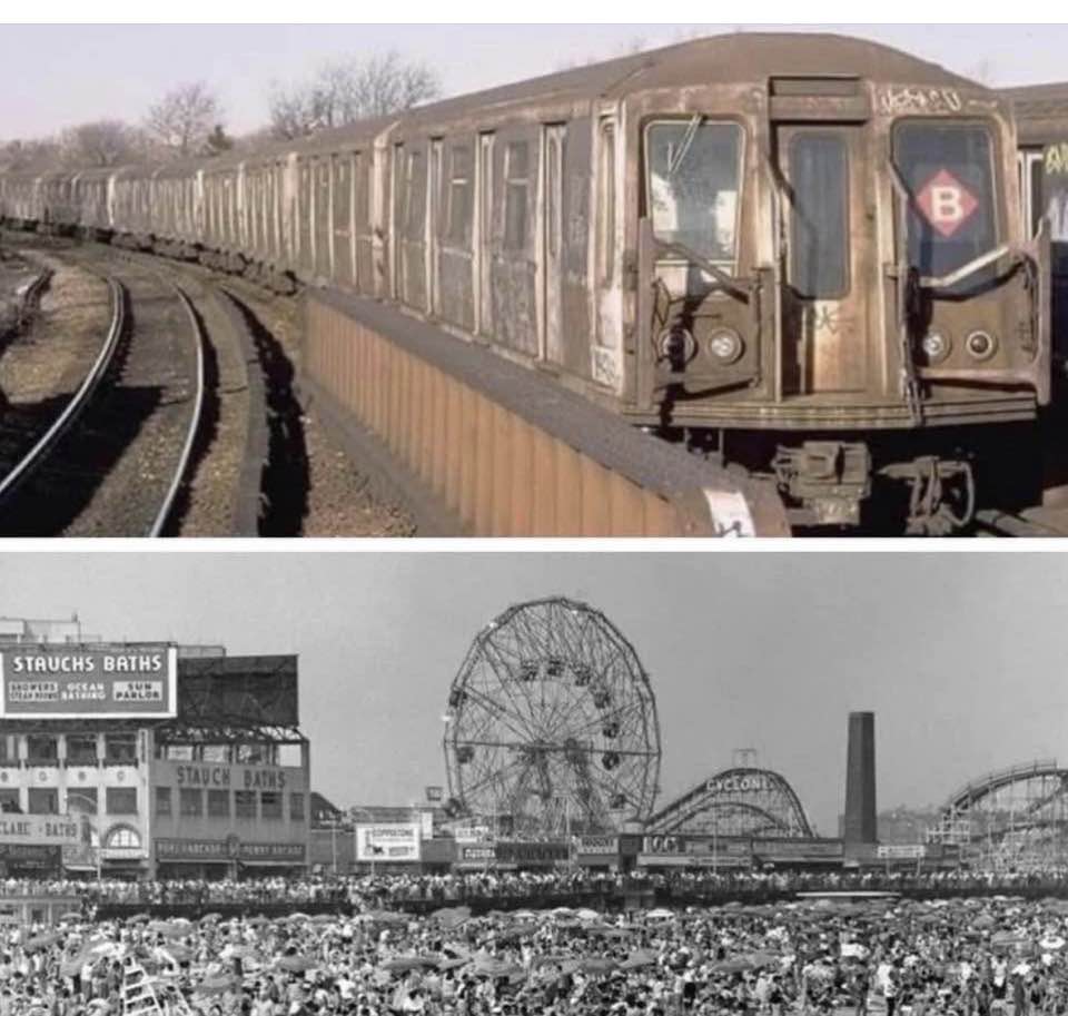 brooklyn Another picture of the B train in Boro park