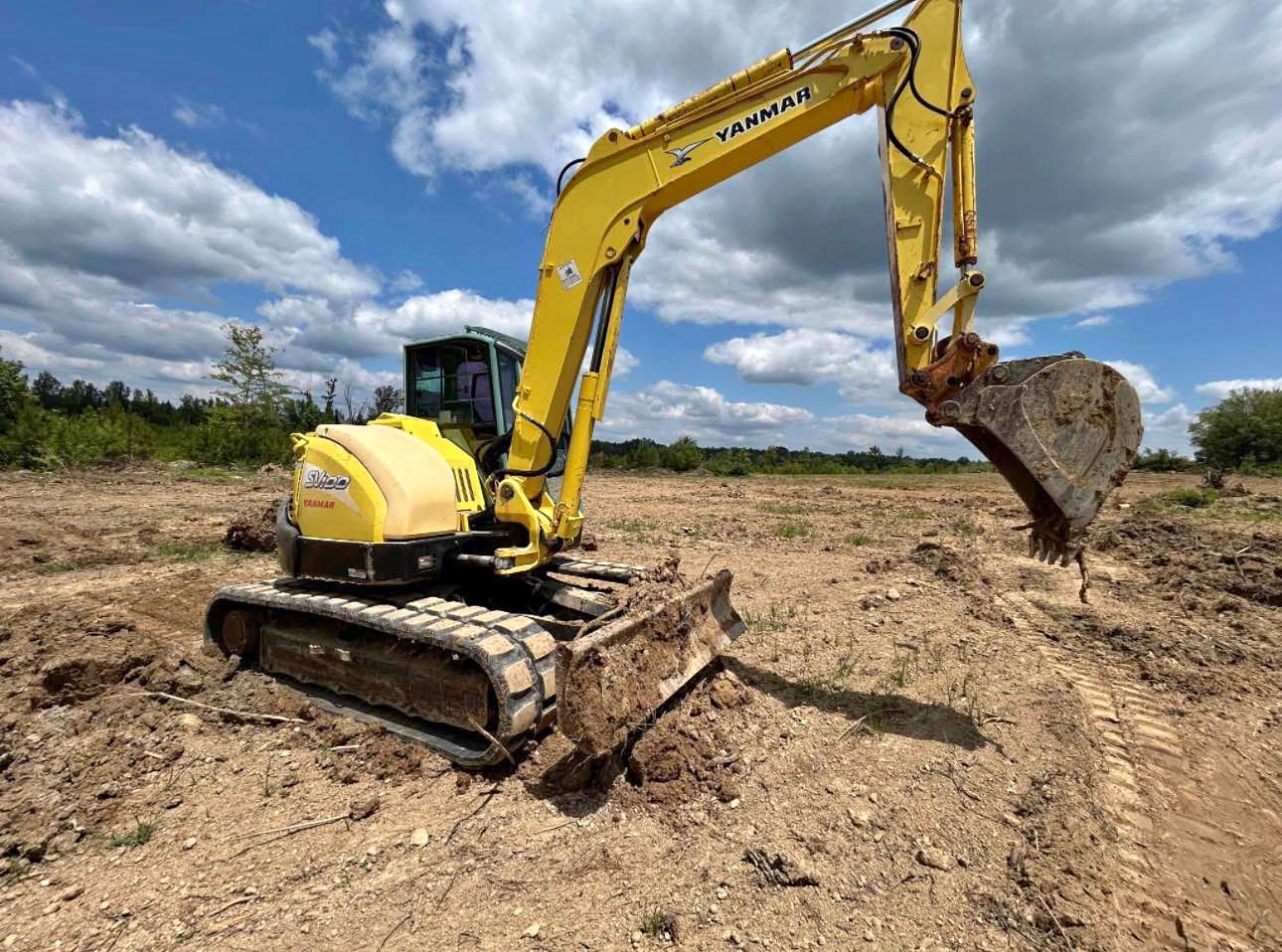 Yanmar SV100 Excavator | 22K lb | Pre-Emission | 74HP | Trackhoe ...