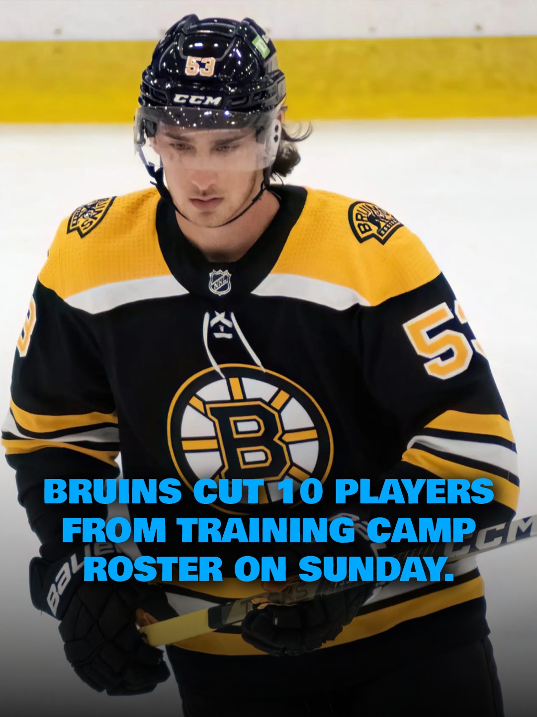 Hockey - The Boston Bruins make a large round of cuts on Sunday. Full ...