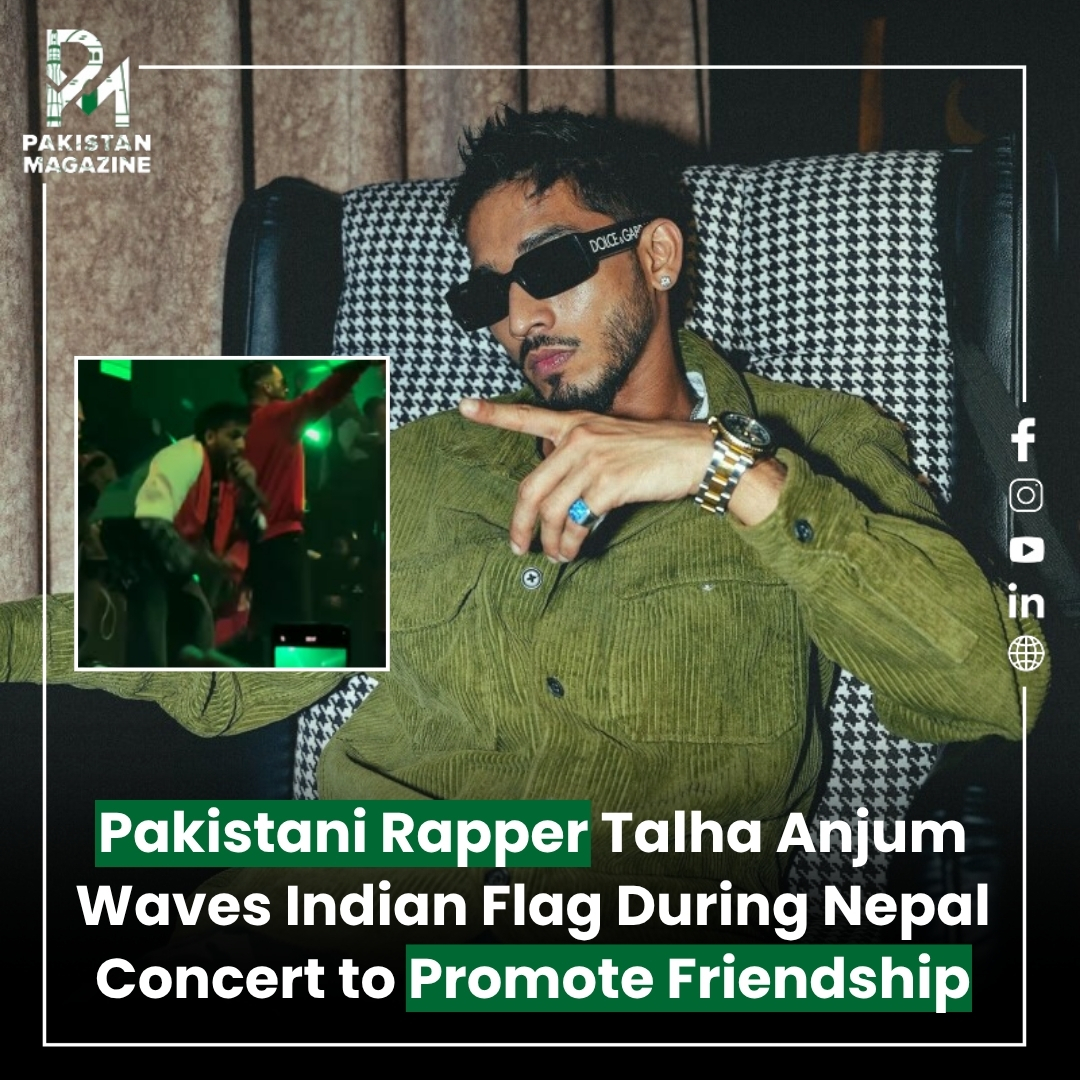 Pakistani rapper Talha Anjum sparked... - Pakistan Magazine | Facebook