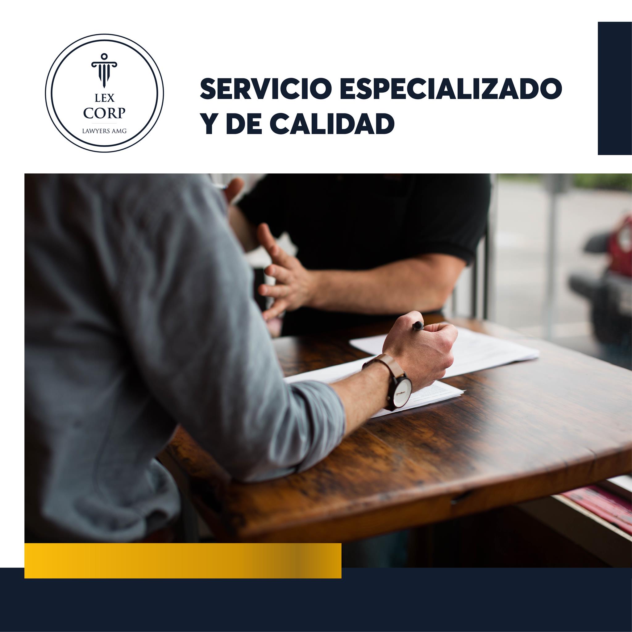 En #LexCorp le ofrecemos un servicio... - Lex Corp Abogados