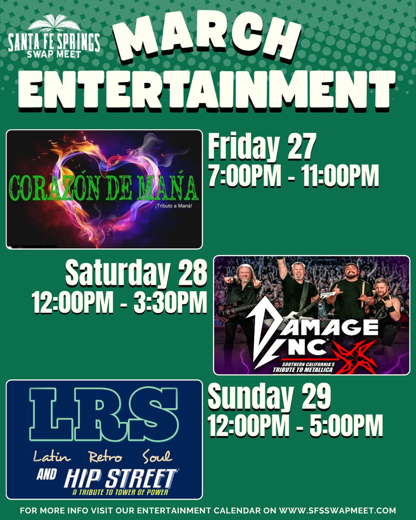 Join us for live entertainment this weekend! 🎉 Friday - Corazon