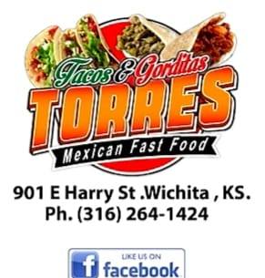 Tacos y Gorditas Torres 📍 901 E HARRY ST WICHITA KS 3162641424☎️ ...