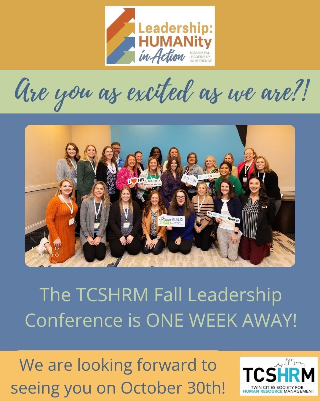 Twin - Are you as excited as we are for the 2025 TCSHRM Fall Leadership ...