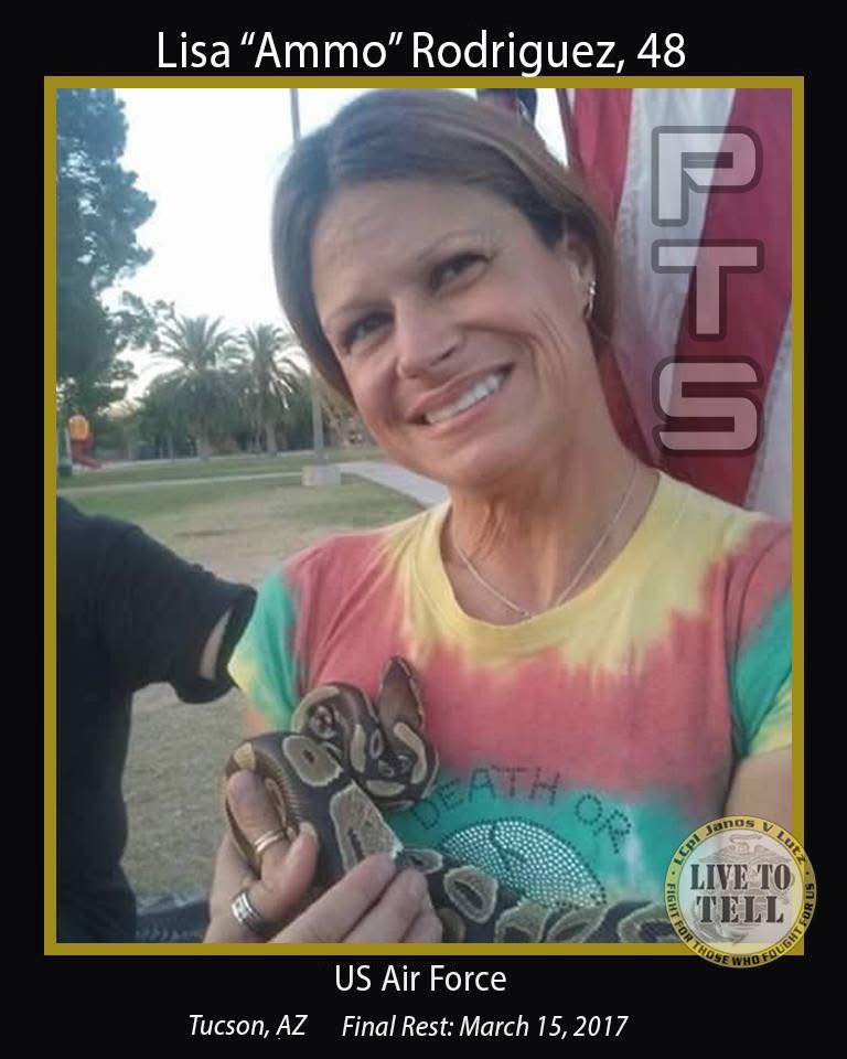 Honoring - Air Force Veteran Lisa I. Rodriguez AKA “Ammo”, of Tucson ...