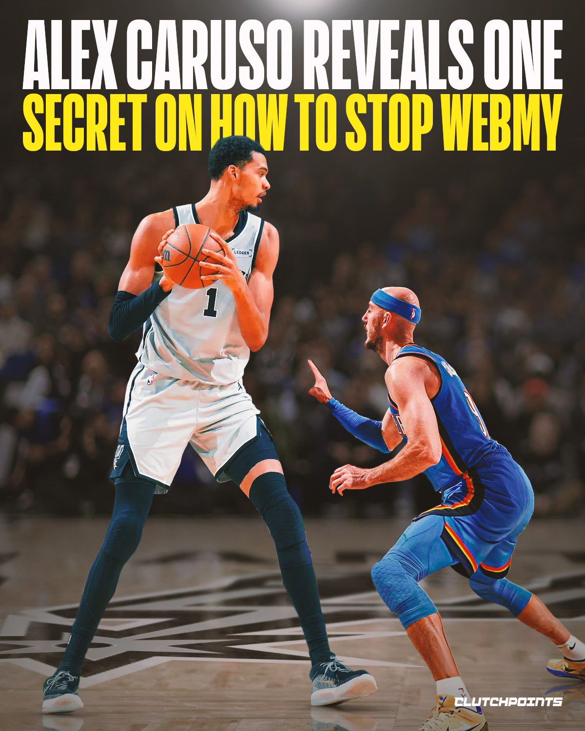Spurs Nation - What Thunder veteran Alex Caruso considers... | Facebook