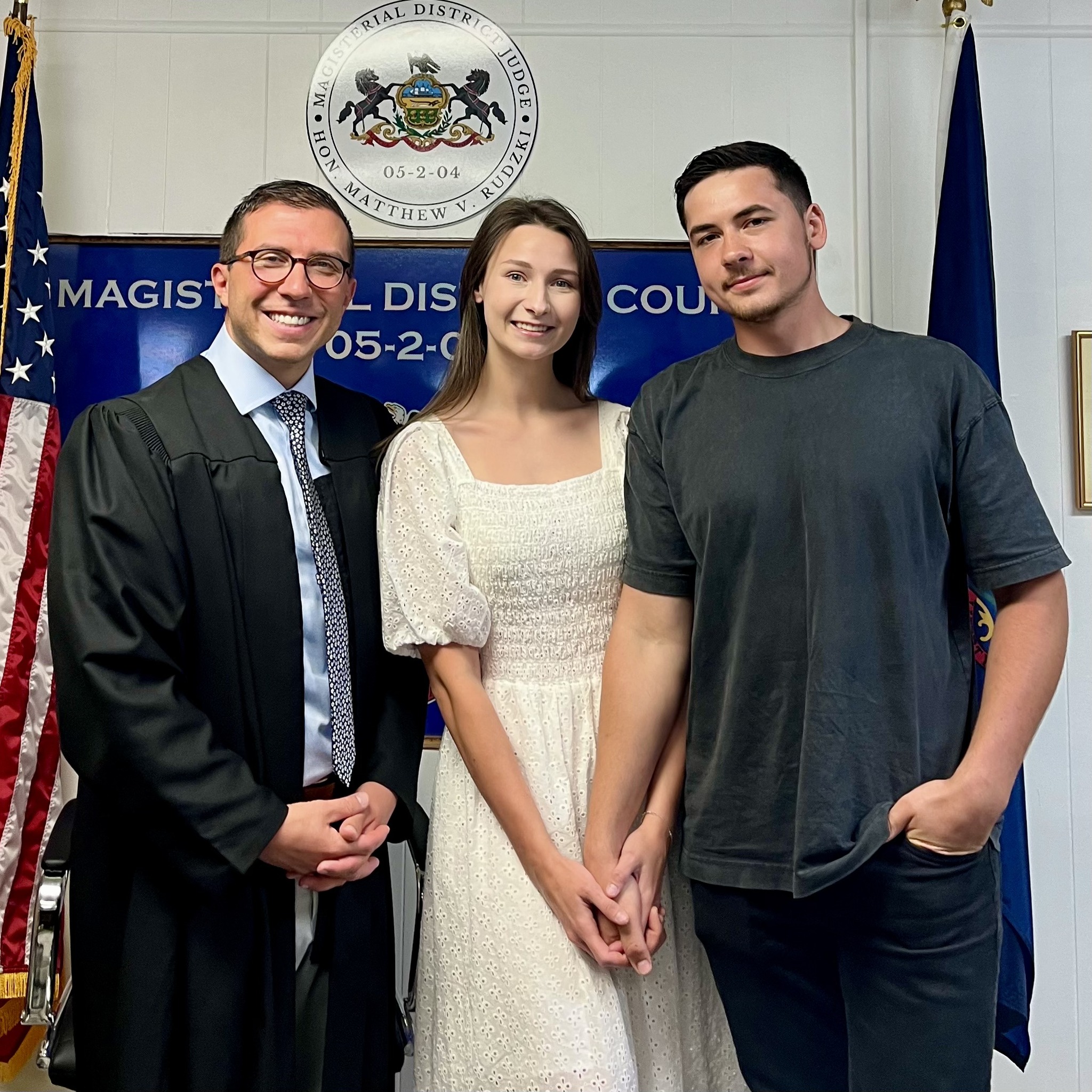Congrats to Yana and Phillip... - District Judge Matt Rudzki | Facebook