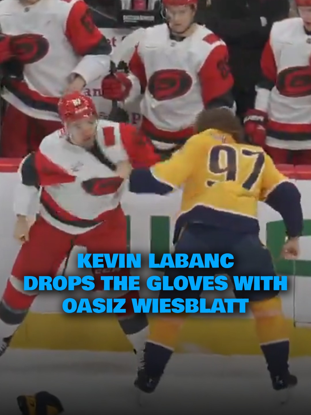 Hockey - Kevin Labanc drops the gloves for the first time in 4 years on ...