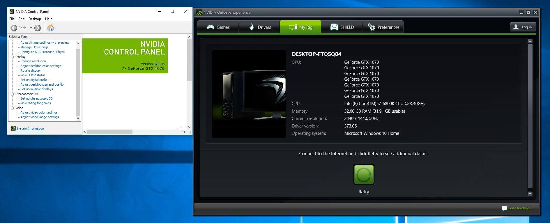 MSI GeForce GTX 1070 and Intel Core i7-7700K gaming performance