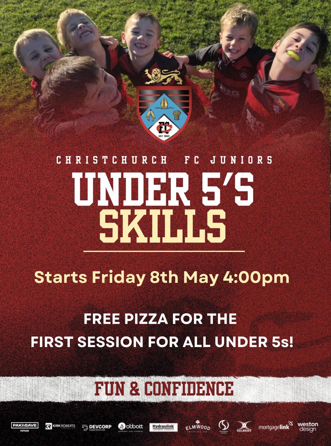We are excited to announce our first 'Under 5's Friday Night