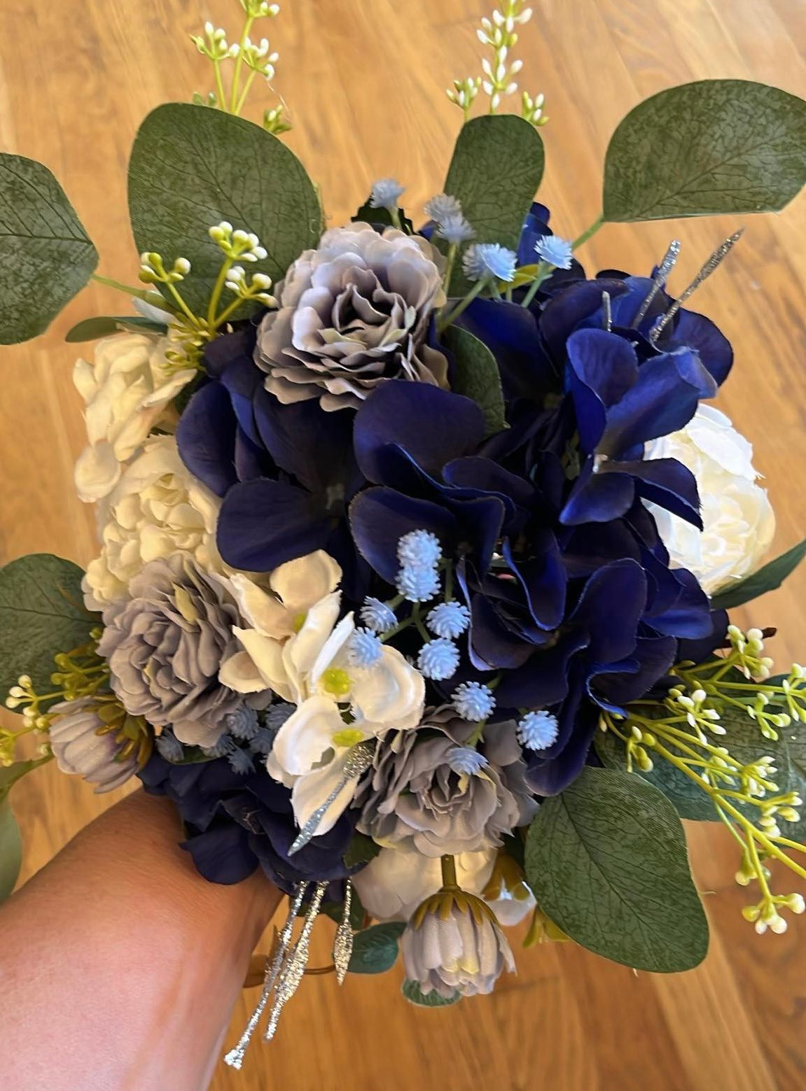 prom flowers for navy blue dress What are a royal dress? Pattern format:PDF (20 - 28) Prom Dresses Designer Embellishment:Simply Chic Women's Plus Size Lace