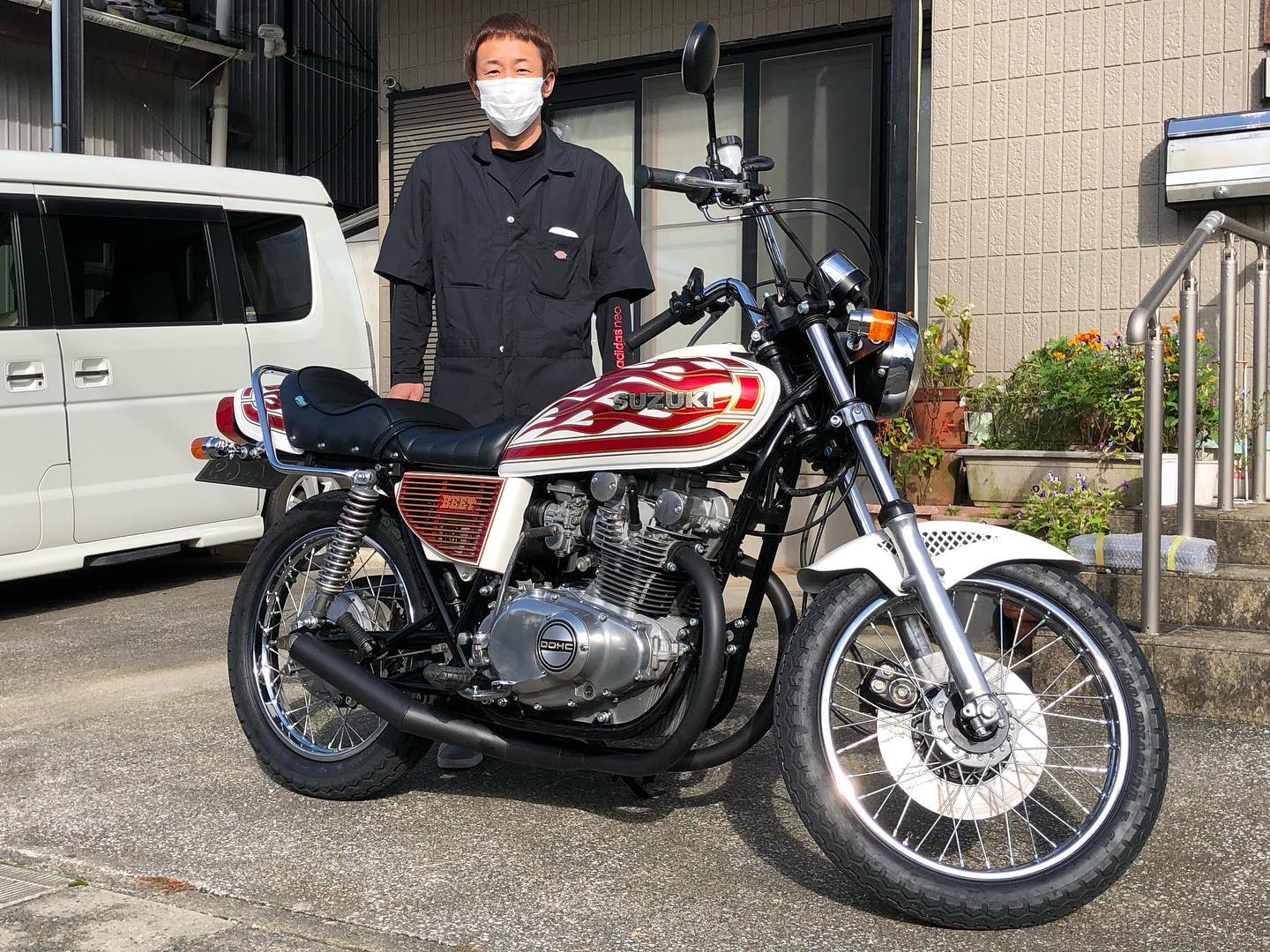 K様 GS400 ご納車！！ K様、これから始まる絶版車ライフ存分に楽しで