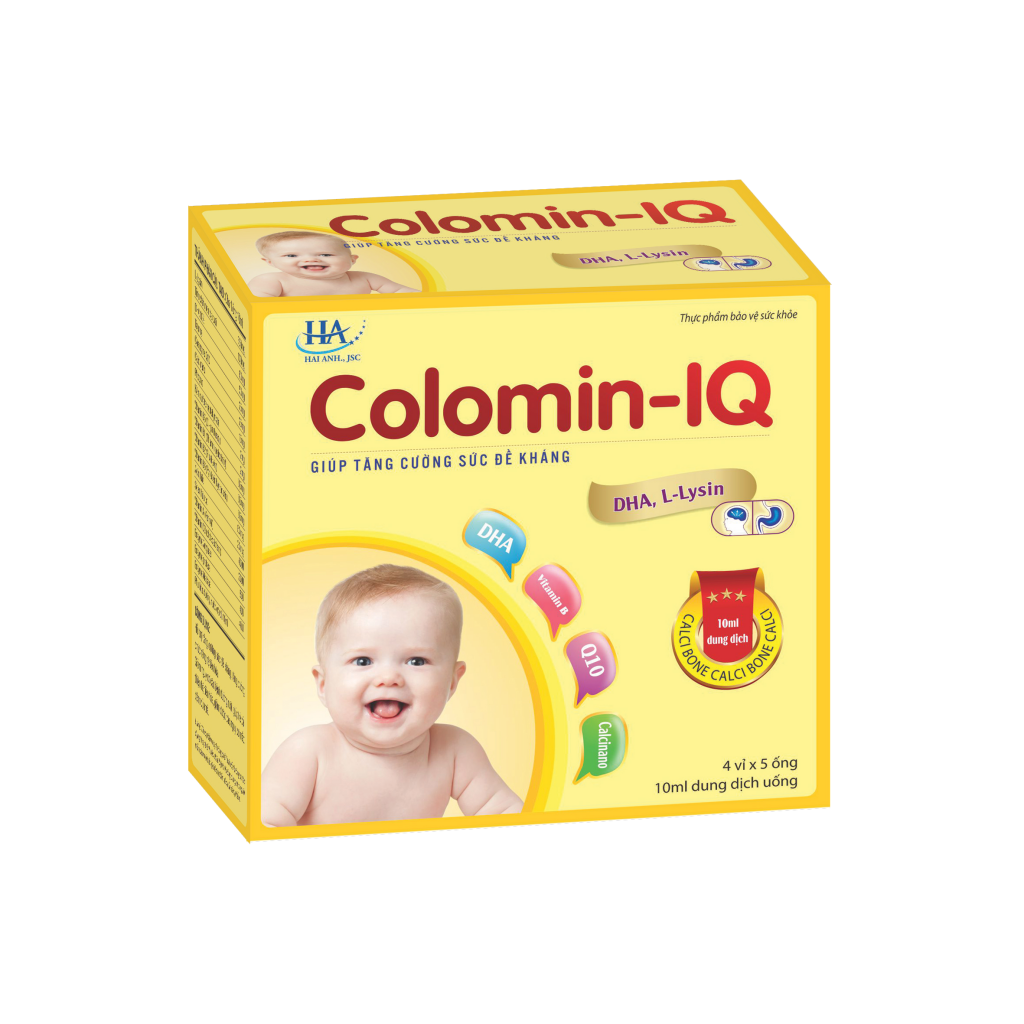 Colomin IQ - Tăng sức đề kháng cho bé yêu - Home