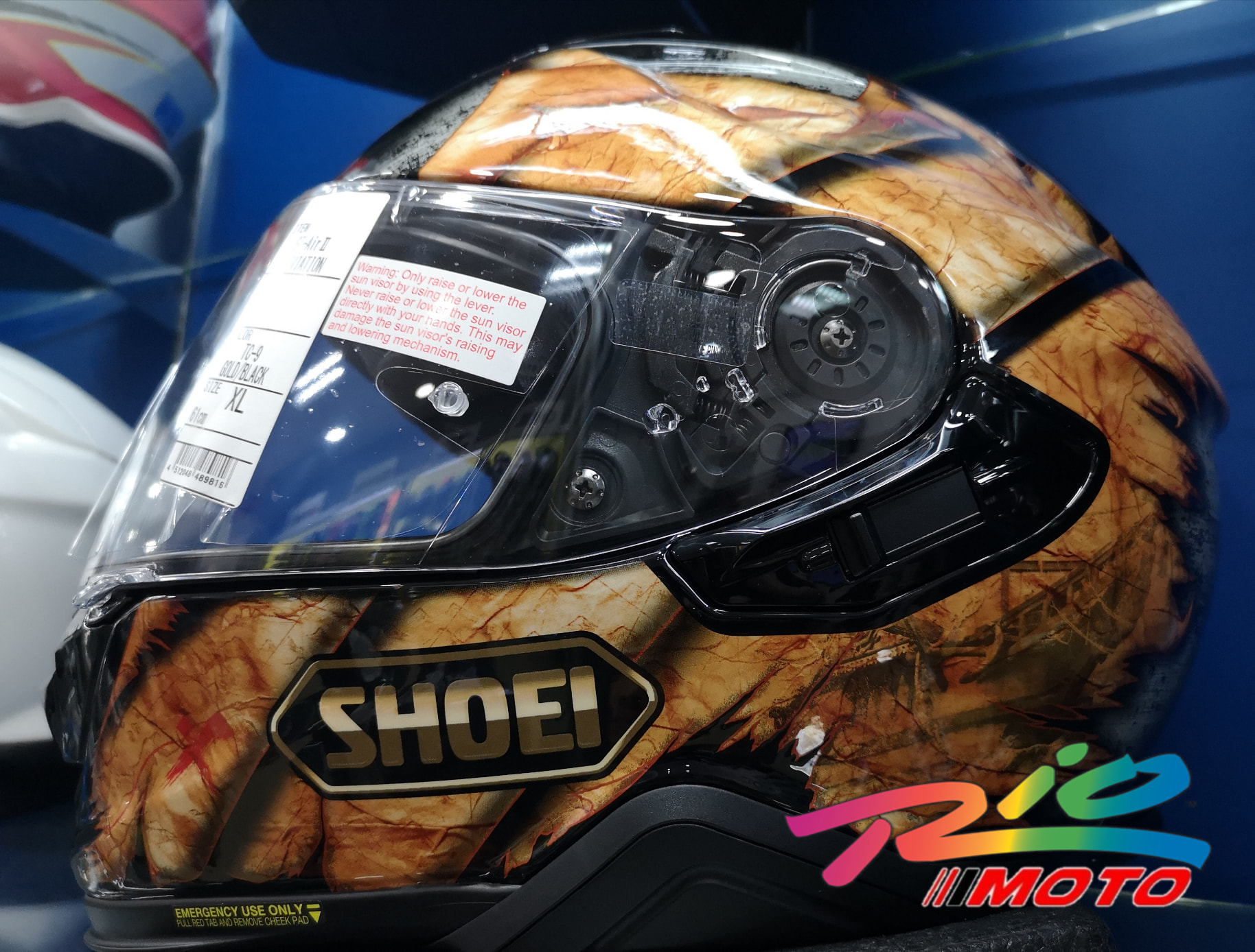 Shoei GT-Air II Deviation TC-9! www.motoday.lt #helmet #helmets
