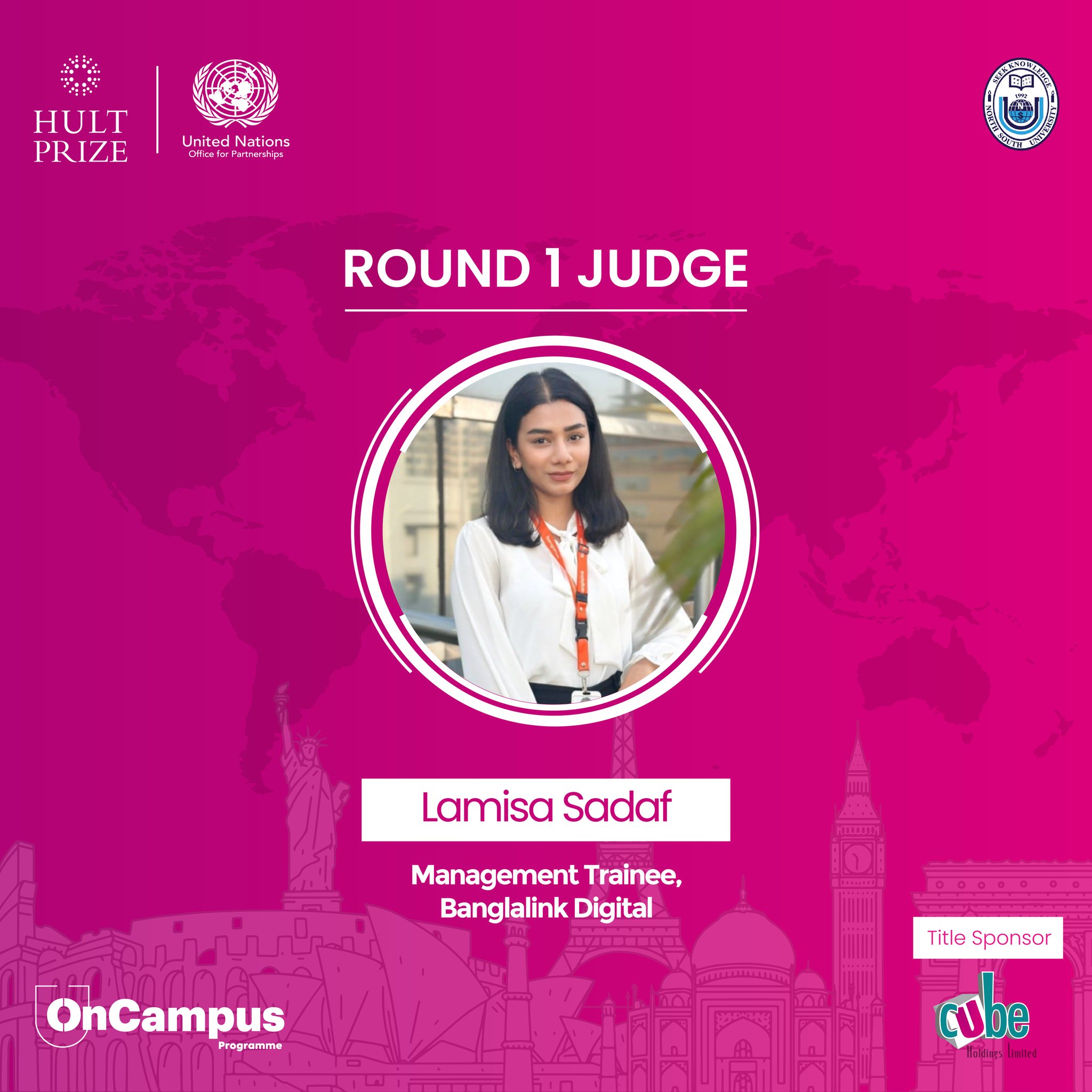 Hult - We extend our heartfelt gratitude to Ms. Lamisa Sadaf ...