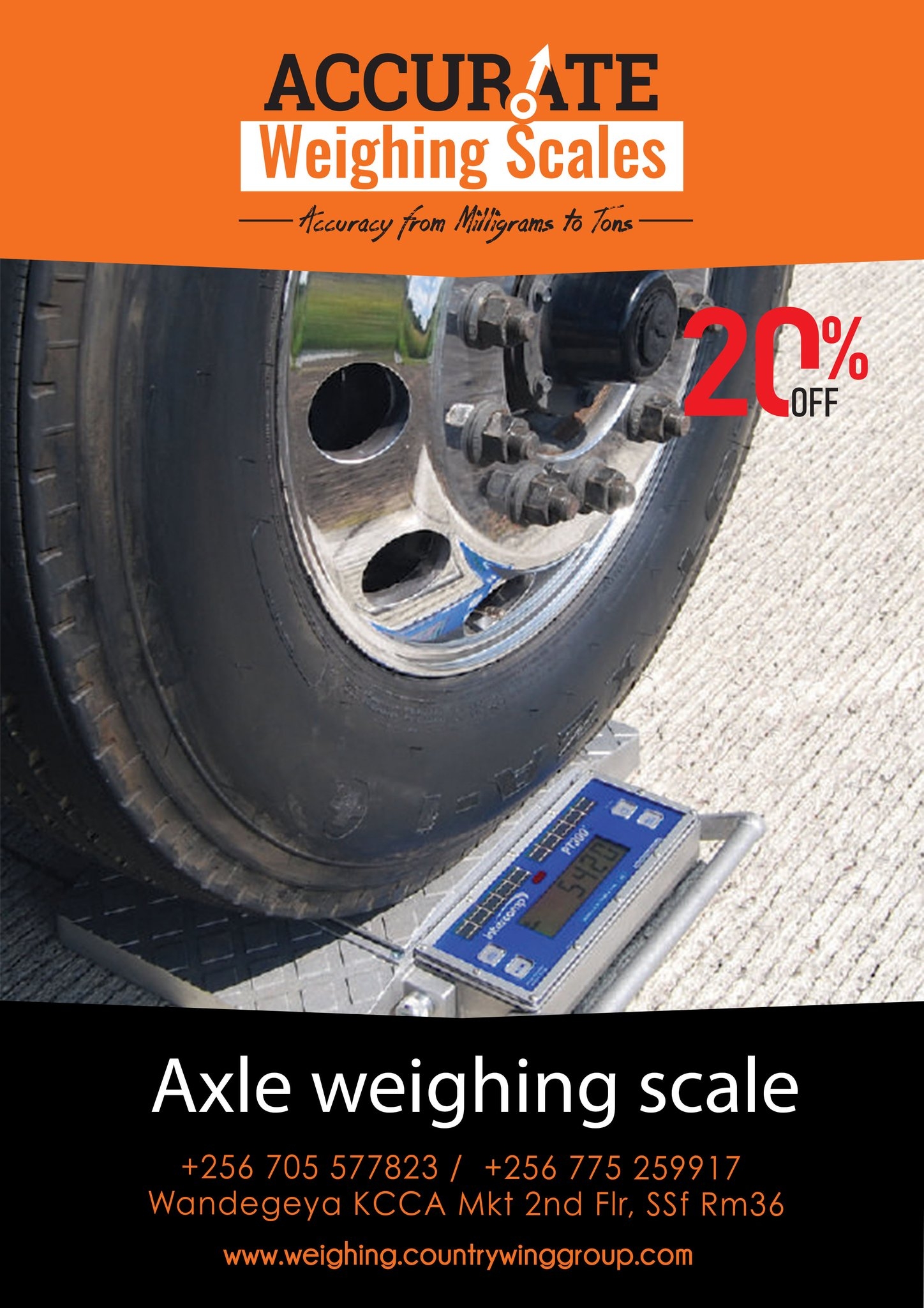 How much is a heavy duty weighing scale in Wandegeya Uganda? added a ...