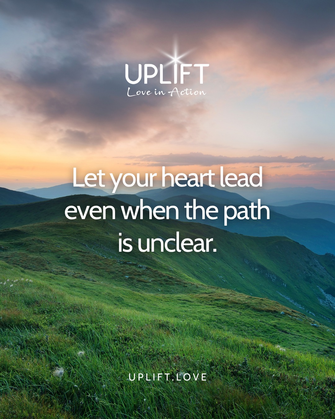 UPLIFT - When the way ahead feels uncertain, listen... | Facebook