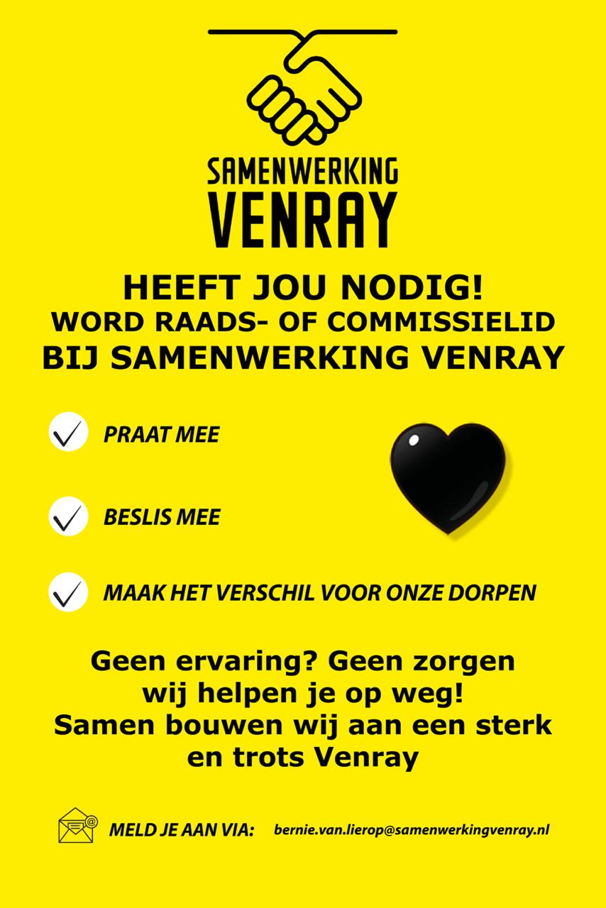 🌟 Samen werken aan Venray 2030 –... - Samenwerking Venray | Facebook