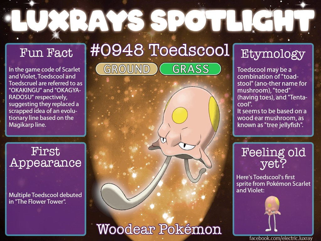 Luxray - ☆ Luxray's Spotlight ☆ Spotlight on Toescool! Did you know ...