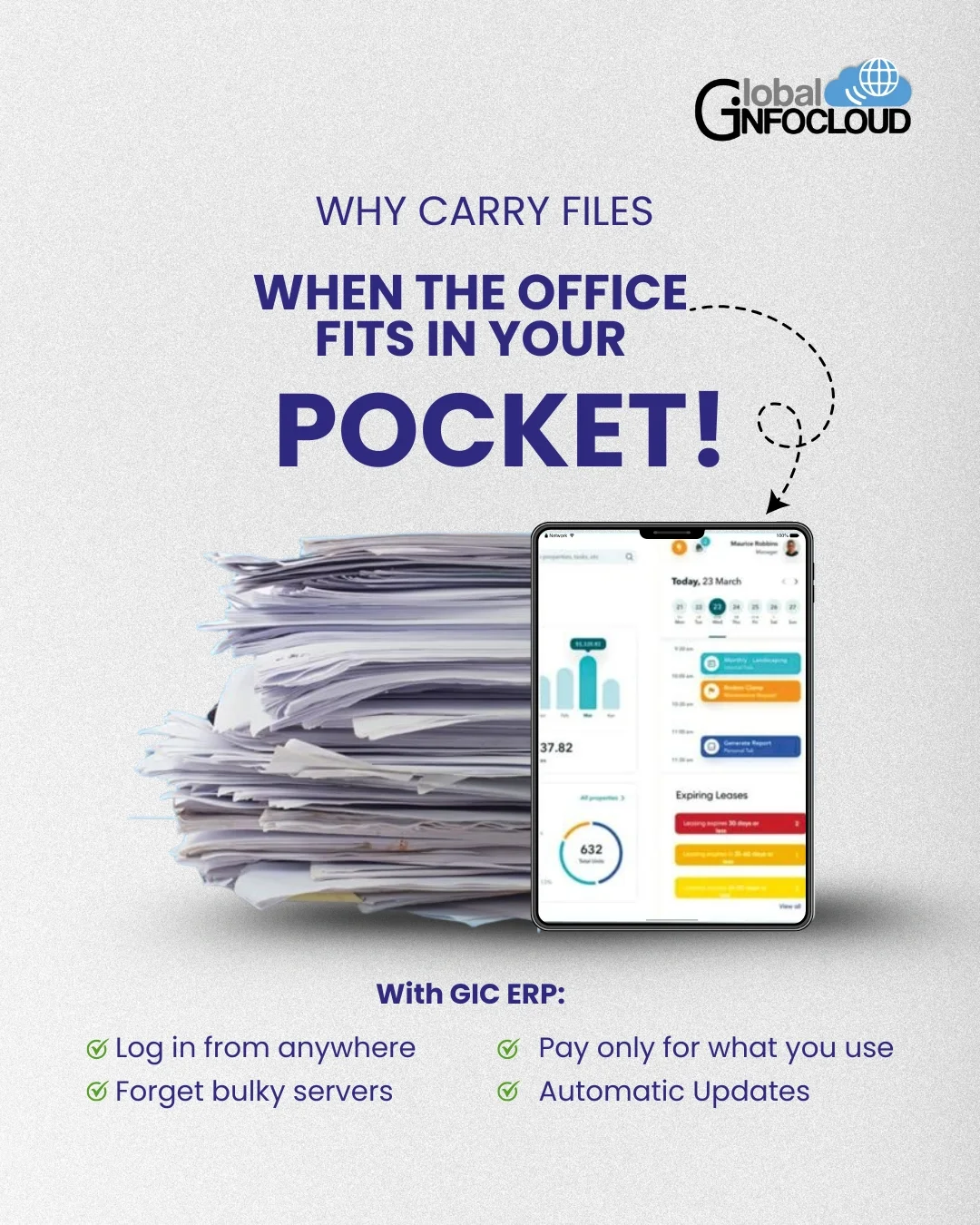 Global - 💼 Why carry files when your office can fit right in your ...