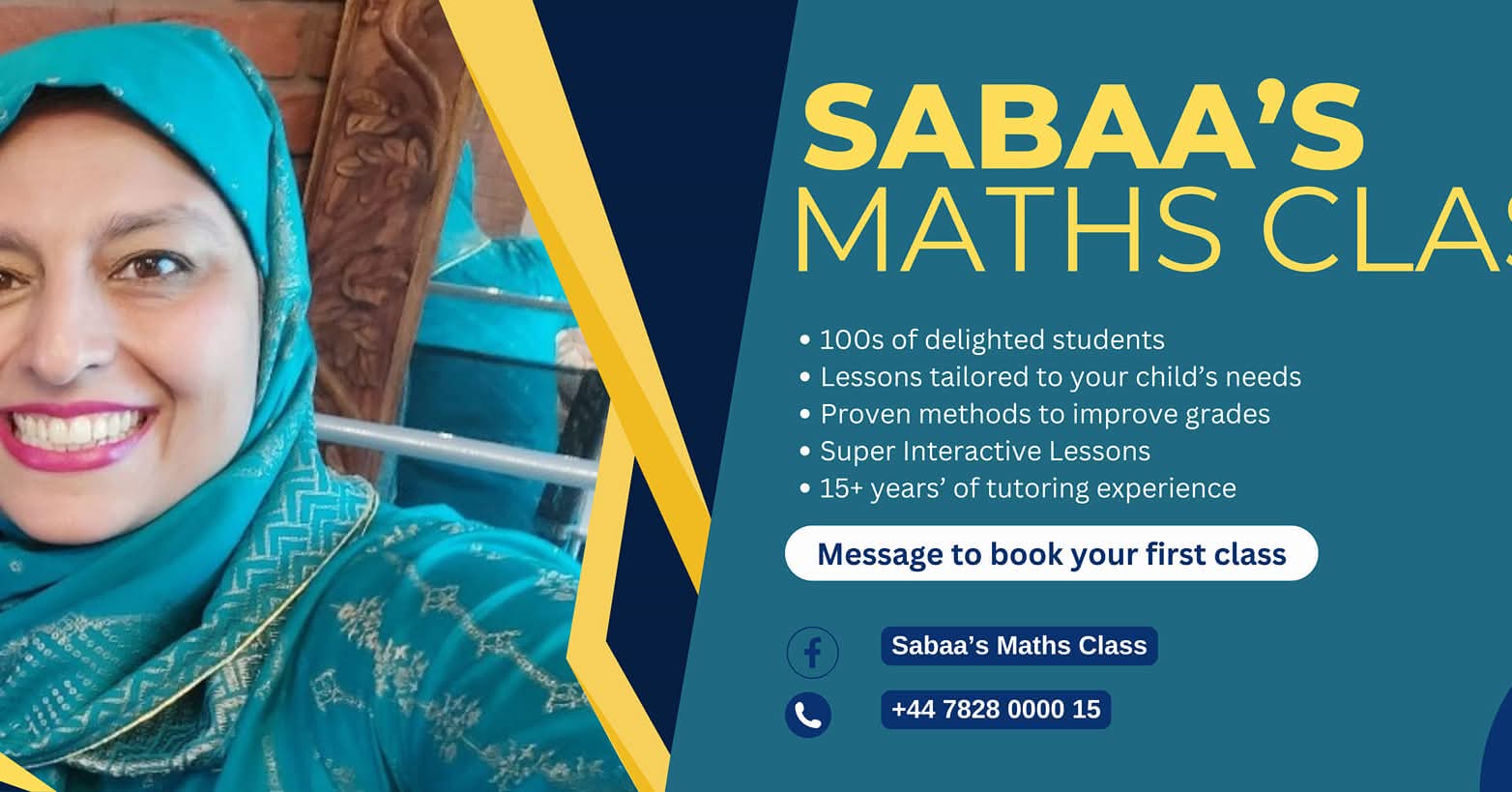 Sabaa's Maths Class
