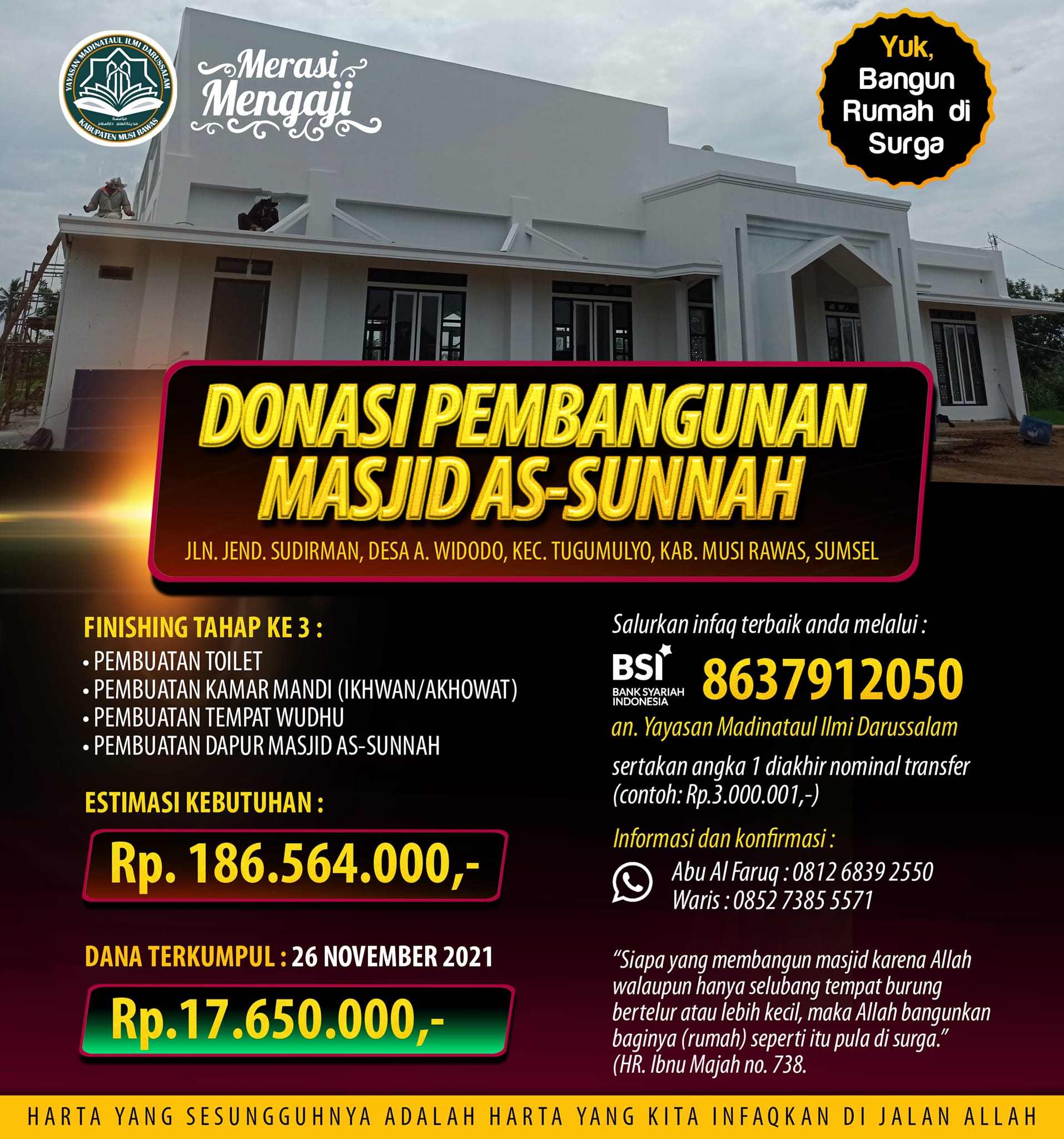 Merasi Mengaji - 🔴 LAPORAN UPDATE TERKINI PROGRES...