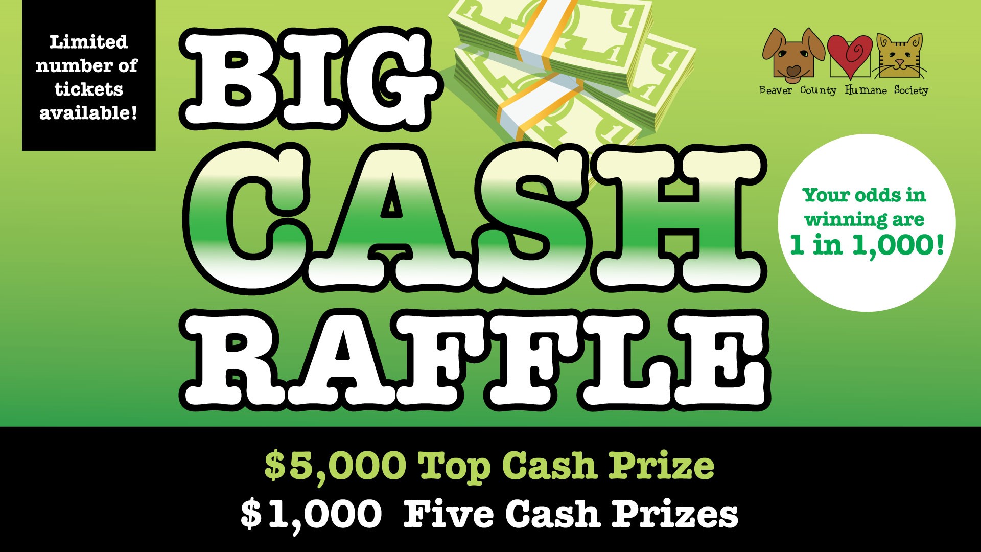 Beaver - 💸💰Have you bought your tickets for the Big Cash Raffle?💸💰 We ...