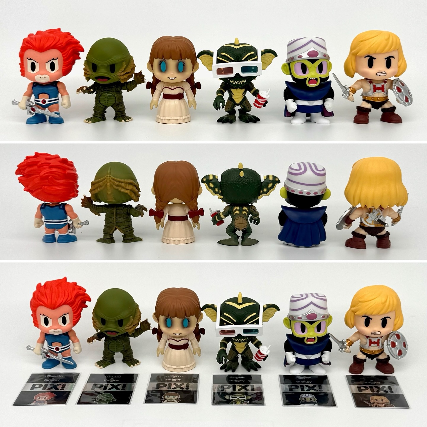Unboxed! With the 6 Thrilljoy PiX that I got ~ including one chase