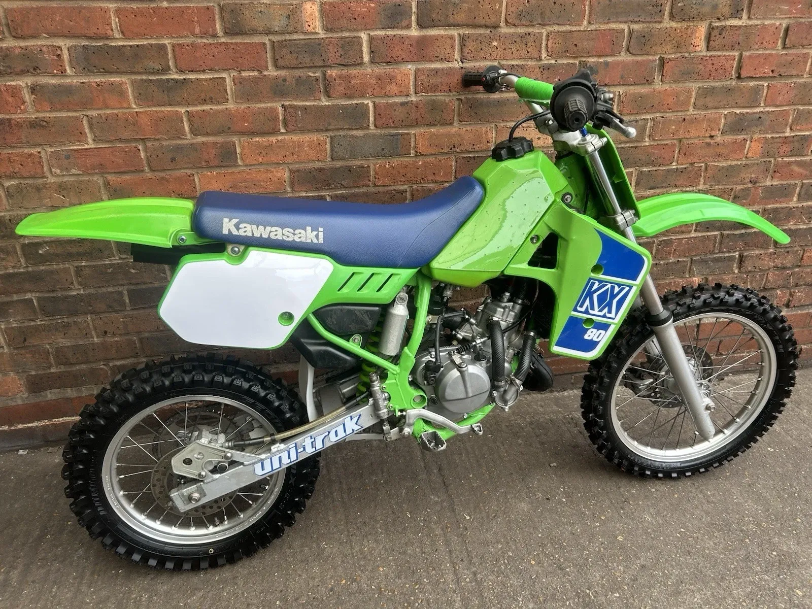 This 1989 Kawasaki KX80 is a true old skool motocross gem, with a