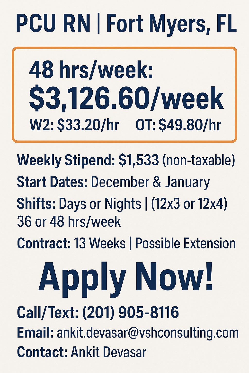 Med/Surg/Tele/PCU/Stepdown/ICU Travel Nurses | # Now hiring: **PCU RN ...