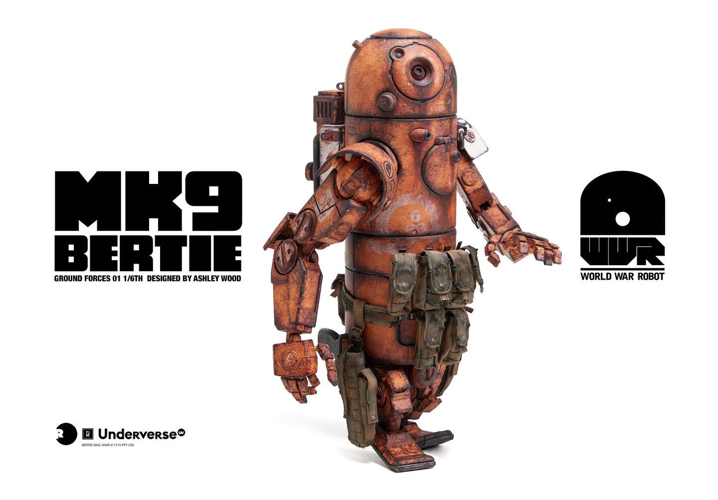 How much do you love our new WWR Bertie MK9 1/6th Scale Prototype